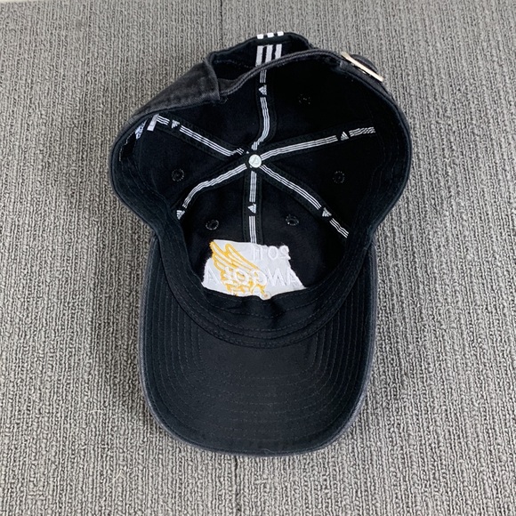 2011 Angola Girls' Sectional Adidas Baseball Hat Womens OSFA Black Strapback Cap - Picture 9 of 13